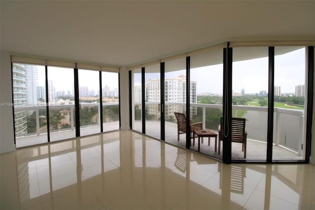 20185 E Country Club Dr Unit 1105, Aventura, FL 33180 - sunroom / solarium with a view of city and healthy amount of natural light