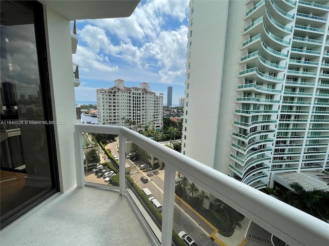 20185 E Country Club Dr Unit 1105, Aventura, FL 33180 - balcony with a view of city