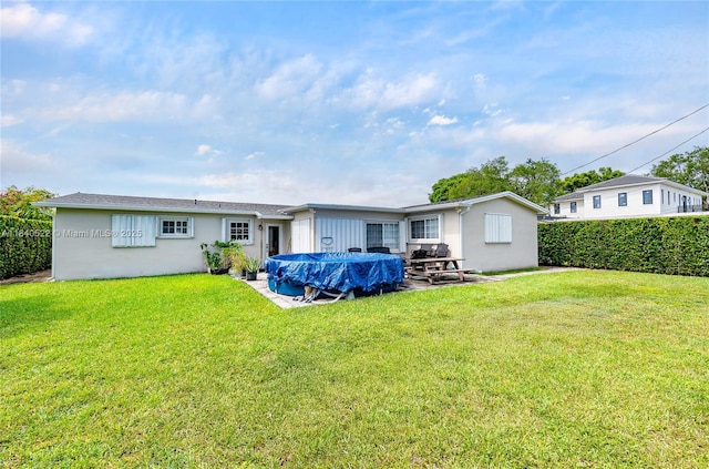 9370 SW 61st St, Miami, FL 33173 - back of property with stucco siding