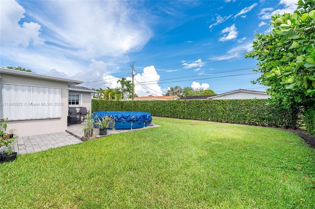 9370 SW 61st St, Miami, FL 33173 - fenced backyard featuring a patio area