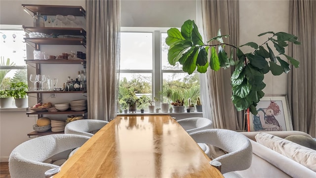 1521 Lenox Ave Unit 307, Miami Beach, FL 33139 - dining area with plenty of natural light