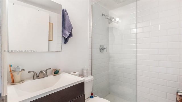 1521 Lenox Ave Unit 307, Miami Beach, FL 33139 - bathroom featuring vanity and a tile shower
