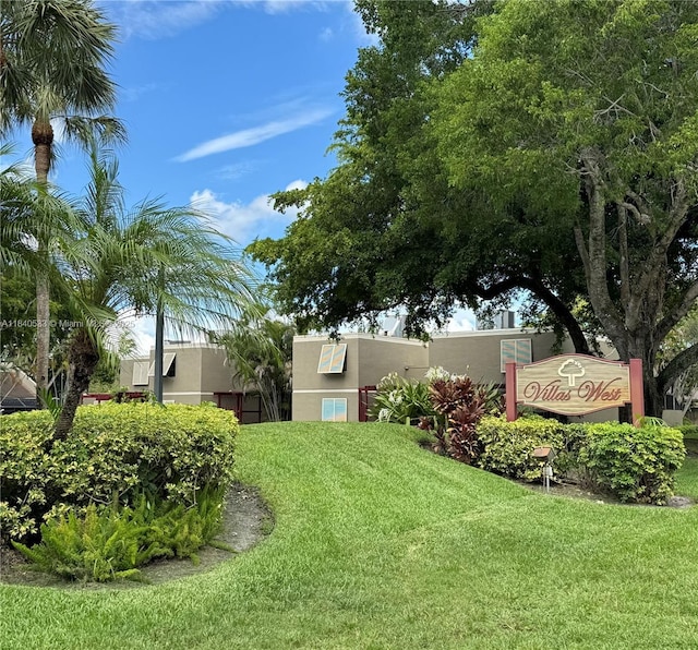 1341 W Fairway Rd Unit 1, Pembroke Pines, FL 33026 - view of green lawn
