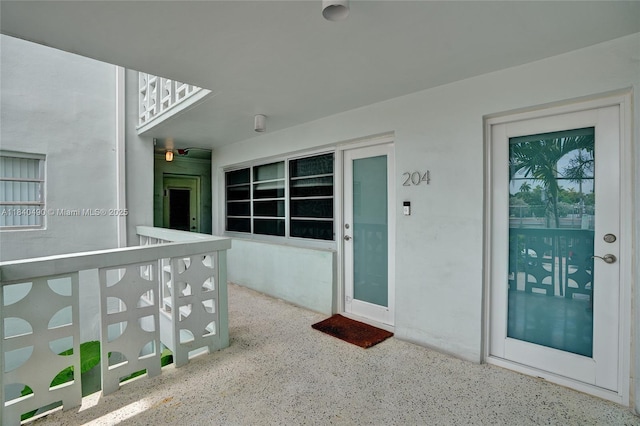 1100 11th St Unit 204, Miami Beach, FL 33139 - view of exterior entry featuring stucco siding