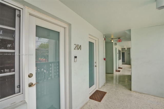 1100 11th St Unit 204, Miami Beach, FL 33139 - view of exterior entry with stucco siding