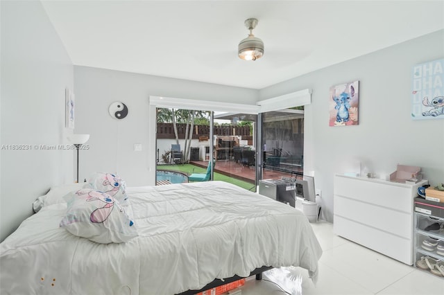 1000 NE 204th Ln Unit D, Miami, FL 33179 - bedroom with tile patterned flooring