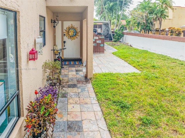 1000 NE 204th Ln Unit D, Miami, FL 33179 - view of exterior entry with stucco siding