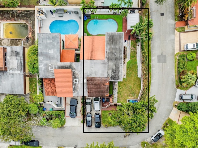 1000 NE 204th Ln Unit D, Miami, FL 33179 - bird's eye view of a pool