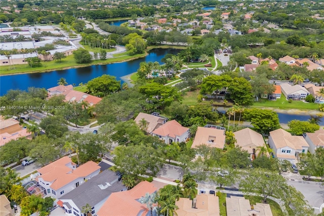 1204 Bayview Cir, Weston, FL 33326 - aerial overview of property's location with nearby suburban area and a large body of water