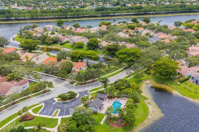 1204 Bayview Cir, Weston, FL 33326 - aerial view of property's location featuring nearby suburban area and a large body of water