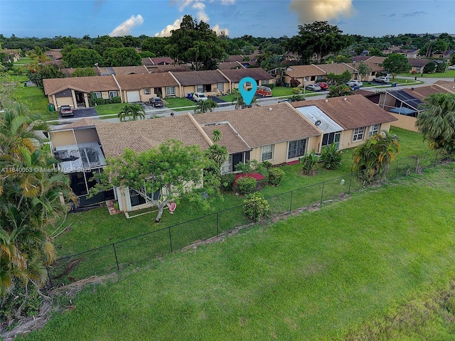 9530 W Daffodil Ln, Miramar, FL 33025 - aerial view of residential area