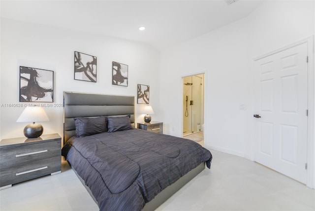 13526 Jonquil Pl, Wellington, FL 33414 - bedroom featuring recessed lighting, light carpet, and connected bathroom
