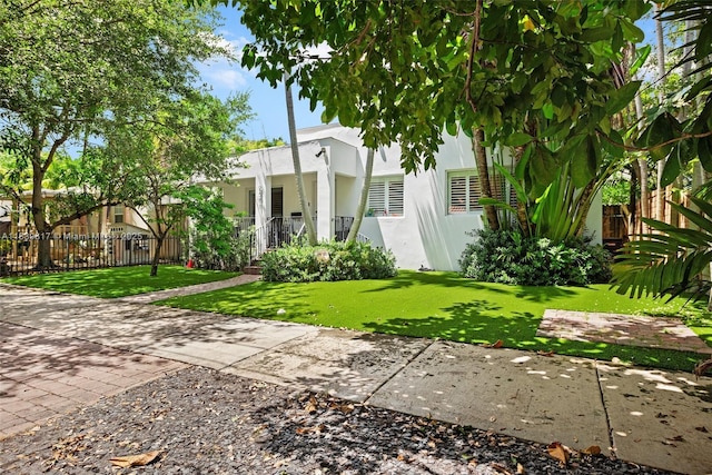 2511 Tequesta Ln, Coconut Grove, FL 33133 - view of front of house featuring stucco siding