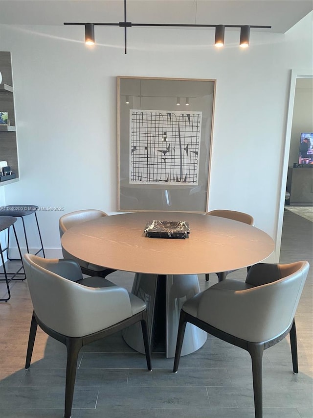 400 Sunny Isles Blvd Unit 2007, Sunny Isles Beach, FL 33160 - dining area featuring wood finished floors