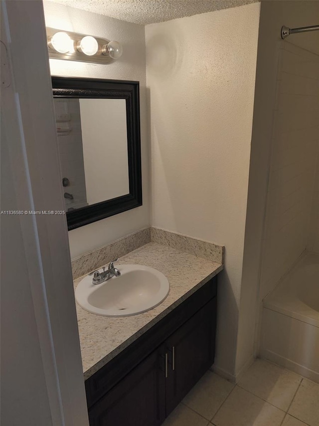 10361 SW 150th Ct Unit 13104, Miami, FL 33196 - full bath featuring vanity, tile patterned flooring, and shower / bathtub combination