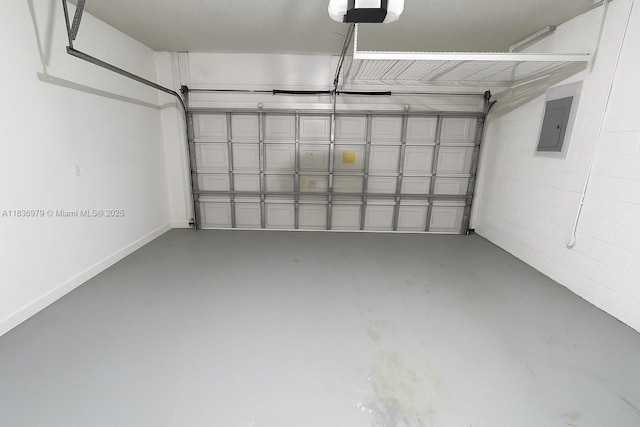 14972 SW 50th Ct, Davie, FL 33331 - garage featuring electric panel and a garage door opener