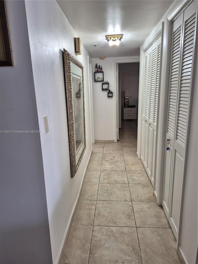 4001 Hillcrest Dr Unit 705, Hollywood, FL 33021 - hallway with baseboards
