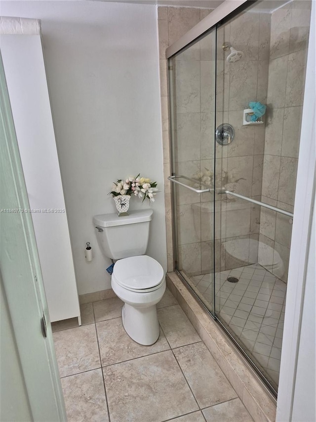 4001 Hillcrest Dr Unit 705, Hollywood, FL 33021 - full bath with a stall shower and tile patterned floors
