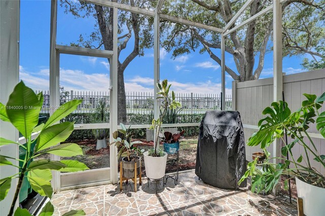 8657 SW 22nd Ct, Miramar, FL 33025 - view of sunroom / solarium