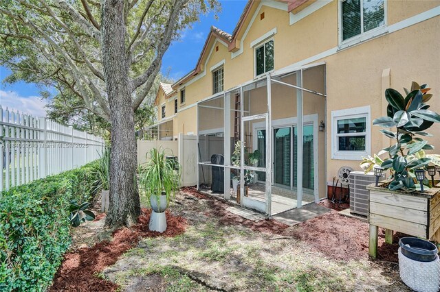 8657 SW 22nd Ct, Miramar, FL 33025 - view of fenced backyard
