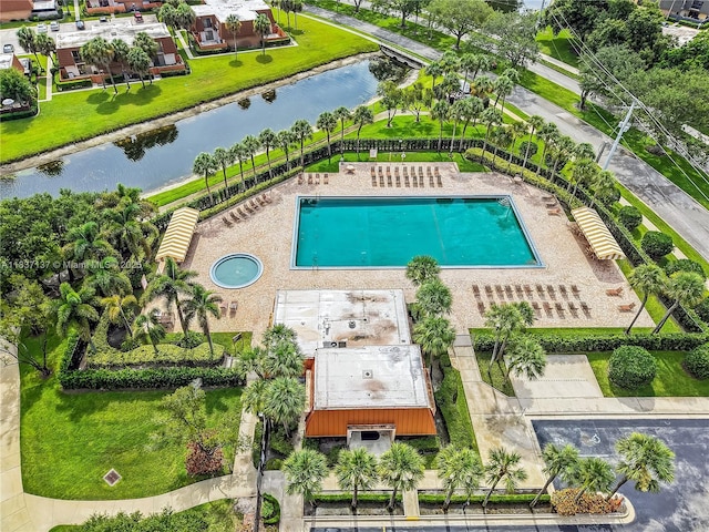 135 Heritage Way, West Palm Beach, FL 33407 - drone / aerial view of a large body of water