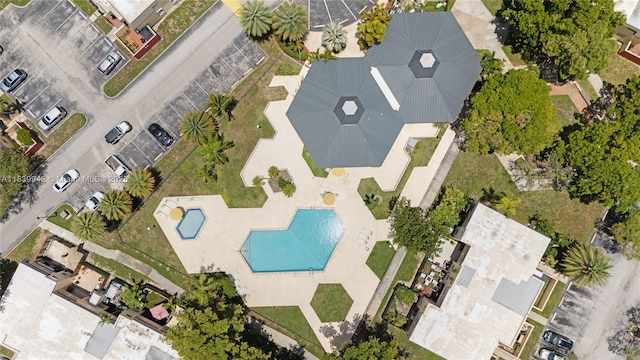 8713 SW 137th Ave Unit 8713, Miami, FL 33183 - drone / aerial view of a pool