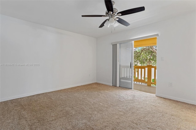 8713 SW 137th Ave Unit 8713, Miami, FL 33183 - unfurnished room featuring carpet and a ceiling fan