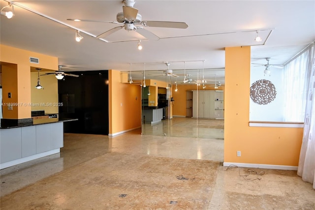 2100 W Sans Souci Blvd Unit E1, North Miami, FL 33181 - unfurnished room featuring ceiling fan