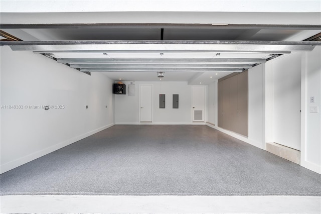 967 NE 117th St, Biscayne Park, FL 33161 - garage featuring electric panel