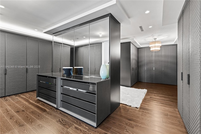17901 Collins Ave Unit Ts4205, Sunny Isles Beach, FL 33160 - walk in closet featuring dark wood-type flooring
