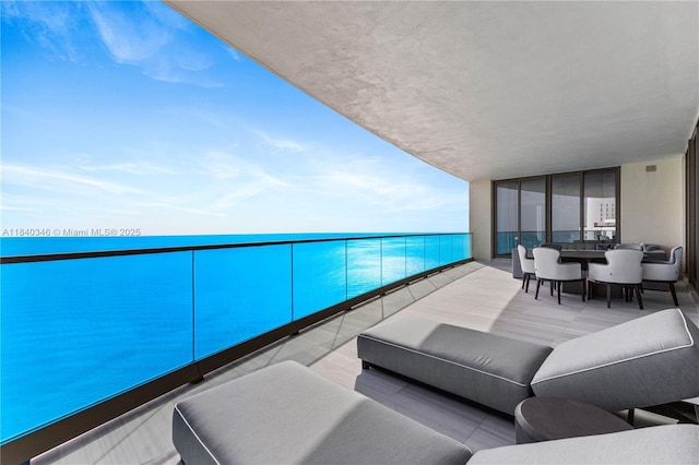 17901 Collins Ave Unit Ts4205, Sunny Isles Beach, FL 33160 - balcony featuring outdoor dining area