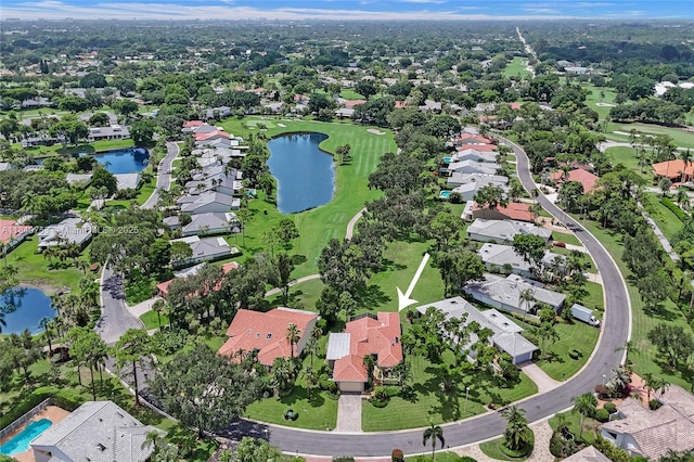 53 Northwoods Ln, Boynton Beach, FL 33436 - view of property location featuring a large body of water and nearby suburban area