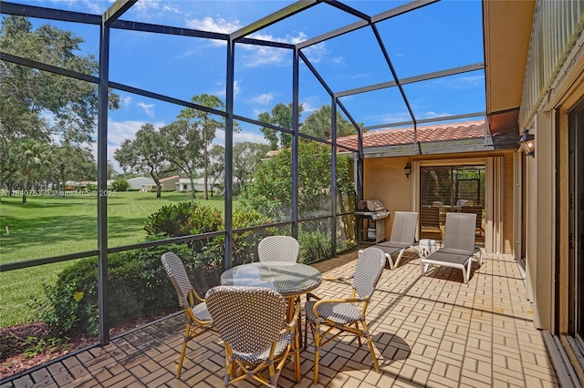 53 Northwoods Ln, Boynton Beach, FL 33436 - view of sunroom
