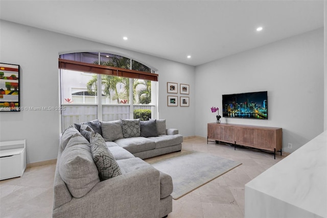 3758 SW 50th Ct, Hollywood, FL 33312 - living room with recessed lighting