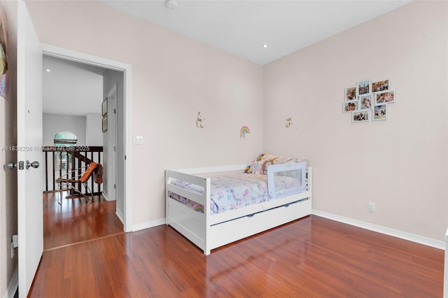 3758 SW 50th Ct, Hollywood, FL 33312 - bedroom with wood finished floors and baseboards