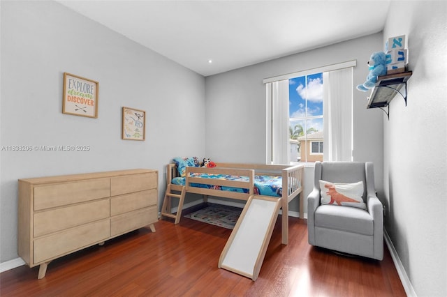3758 SW 50th Ct, Hollywood, FL 33312 - bedroom with wood finished floors and recessed lighting