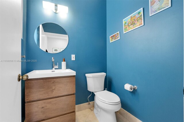 3758 SW 50th Ct, Hollywood, FL 33312 - bathroom featuring vanity and tile patterned flooring