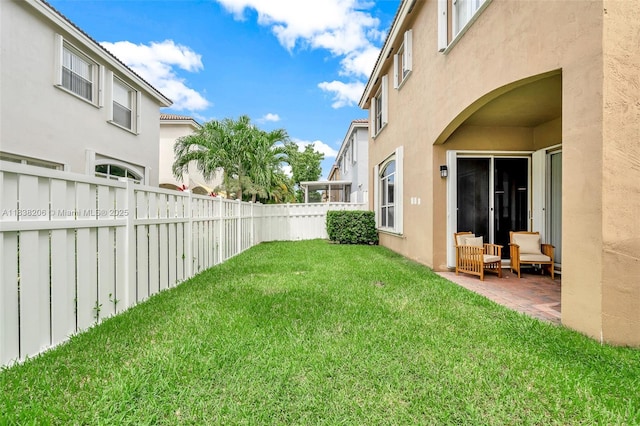 3758 SW 50th Ct, Hollywood, FL 33312 - fenced backyard with a patio area