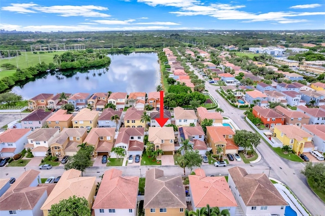 3758 SW 50th Ct, Hollywood, FL 33312 - aerial view of residential area featuring a large body of water