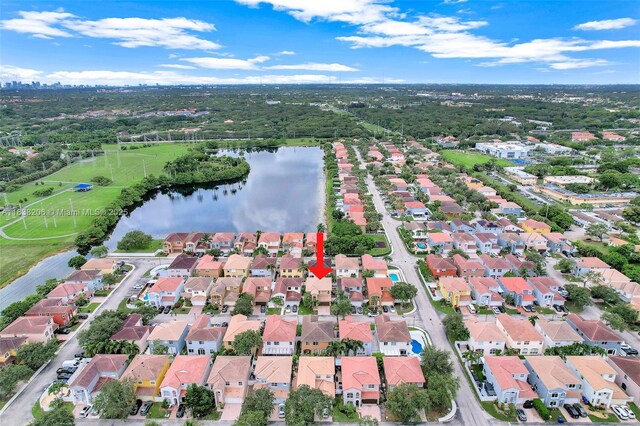 3758 SW 50th Ct, Hollywood, FL 33312 - aerial view of property's location featuring a large body of water and nearby suburban area