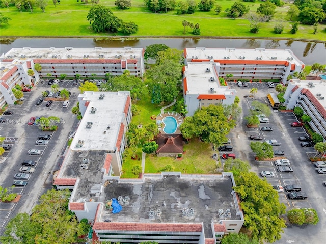3581 Inverrary Dr Unit 308, Lauderhill, FL 33319 - aerial view of a nearby body of water and apartment complex