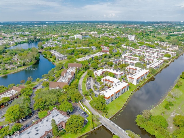 3581 Inverrary Dr Unit 308, Lauderhill, FL 33319 - aerial view of a large body of water and apartment complex