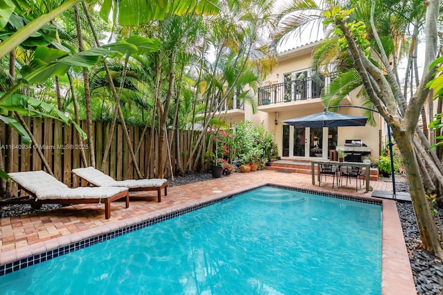 3166 Indiana St Unit I, Miami, FL 33133 - view of pool with a patio