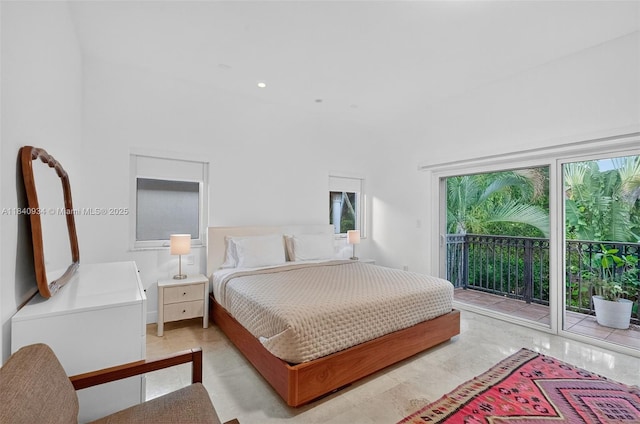3166 Indiana St Unit I, Miami, FL 33133 - bedroom featuring access to exterior