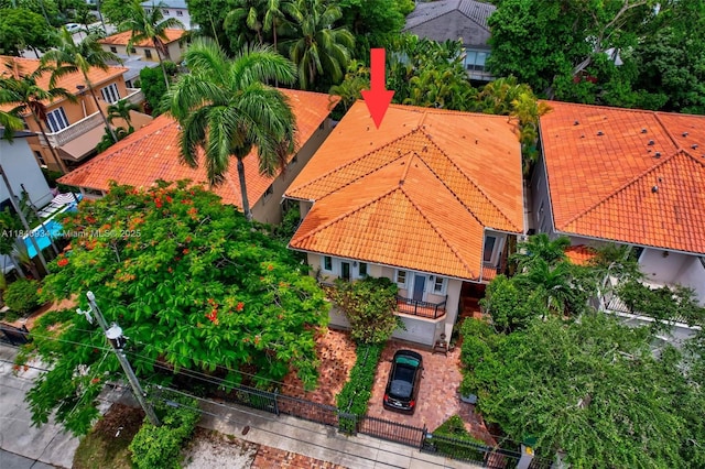 3166 Indiana St Unit I, Miami, FL 33133 - view from above of property
