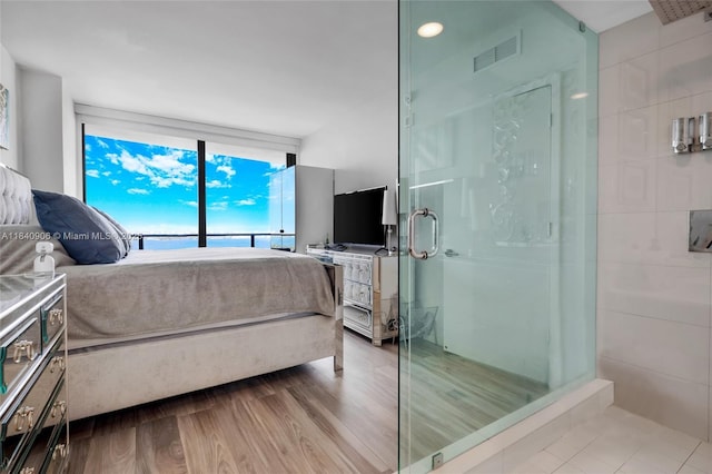 460 NE 28th St Unit 3905, Miami, FL 33137 - bedroom with wood finished floors