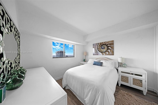 460 NE 28th St Unit 3905, Miami, FL 33137 - bedroom featuring wood finished floors and baseboards