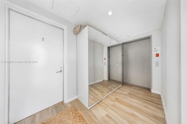 460 NE 28th St Unit 3905, Miami, FL 33137 - unfurnished bedroom with light wood finished floors and elevator