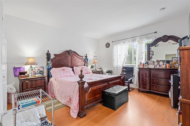 3135 NE 4th St, Homestead, FL 33033 - bedroom with light wood-style flooring