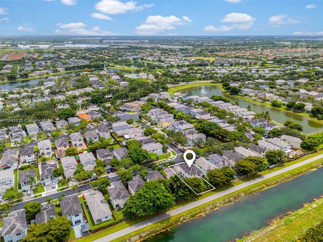 3135 NE 4th St, Homestead, FL 33033 - aerial perspective of suburban area featuring a nearby body of water